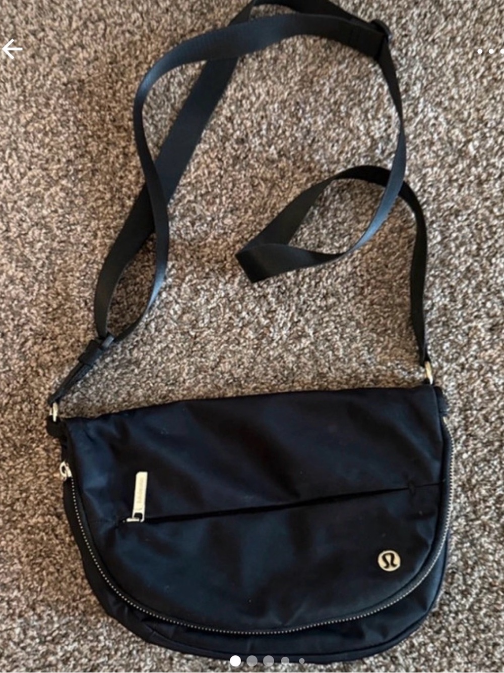 lululemon athletica Black Crossbody Bag